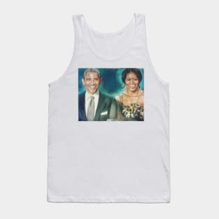Barack and Michelle Obama Portrait Tank Top